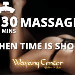 Wayang Center massagens 30 minutos